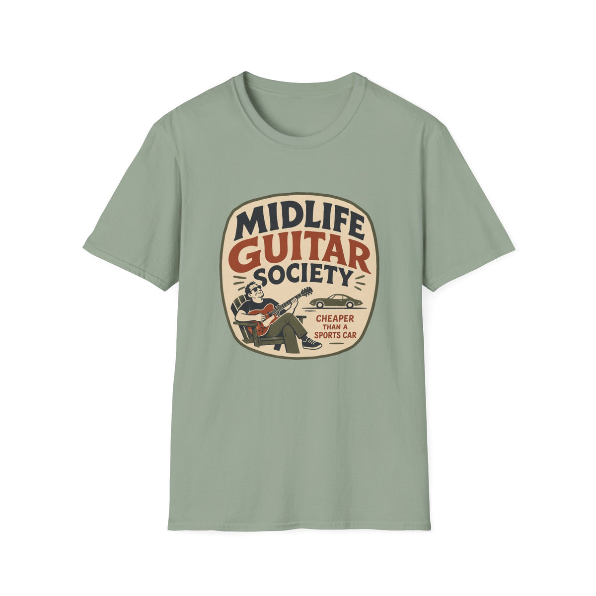 Midlife Guitar Society T‑Shirt