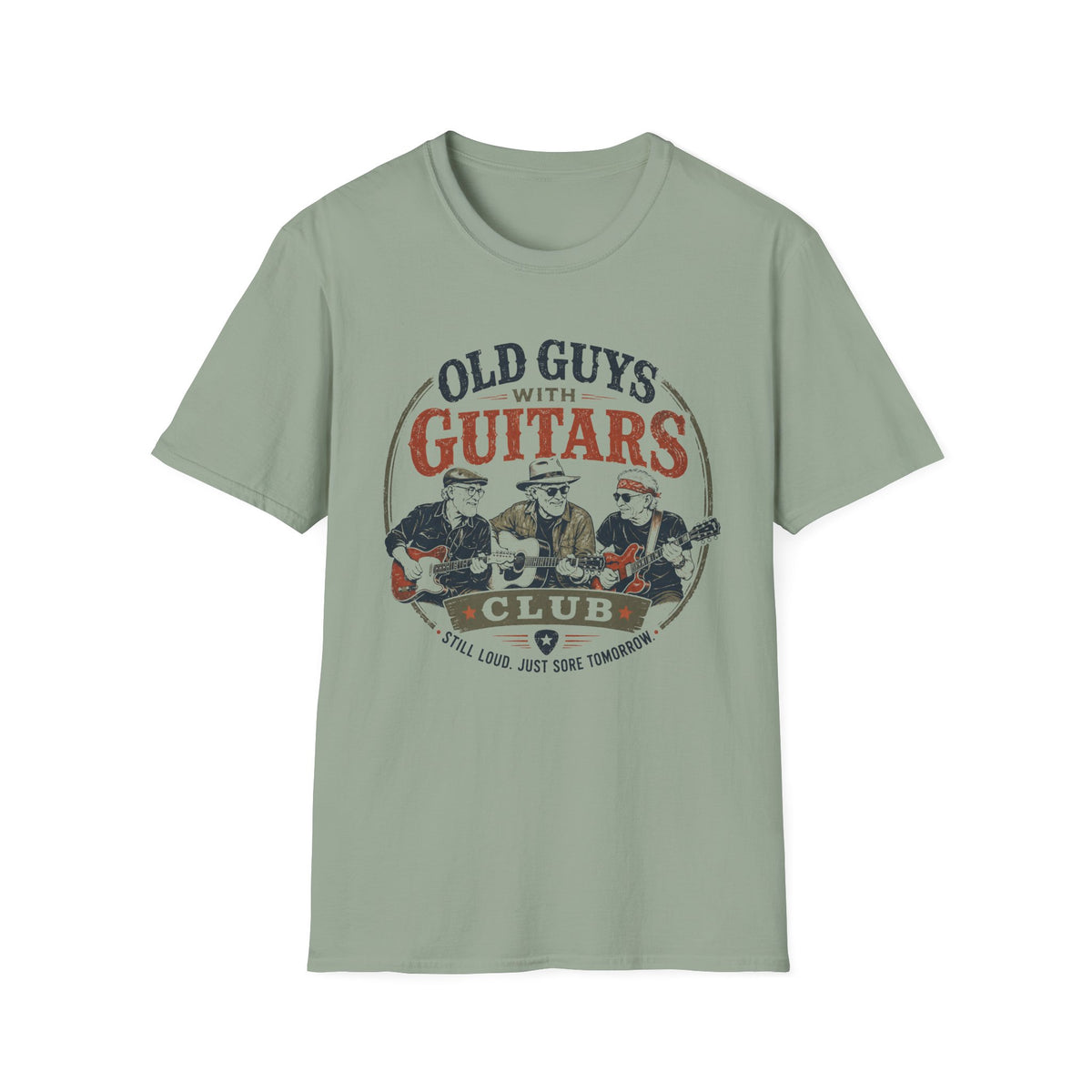 Old Guys With Guitars T-Shirt