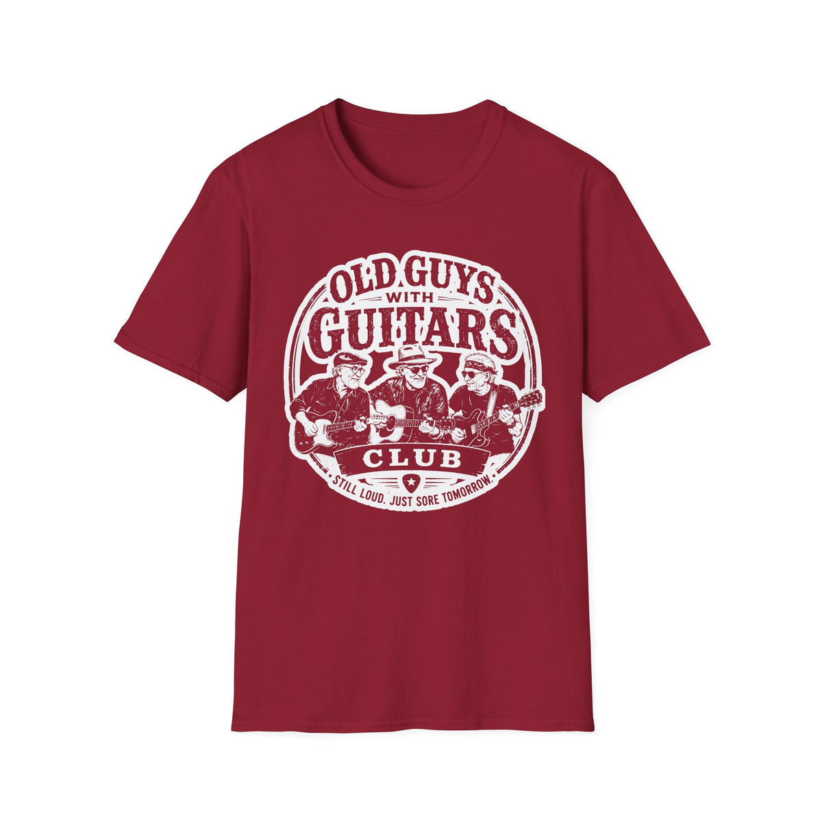 Old Guys With Guitars T-Shirt