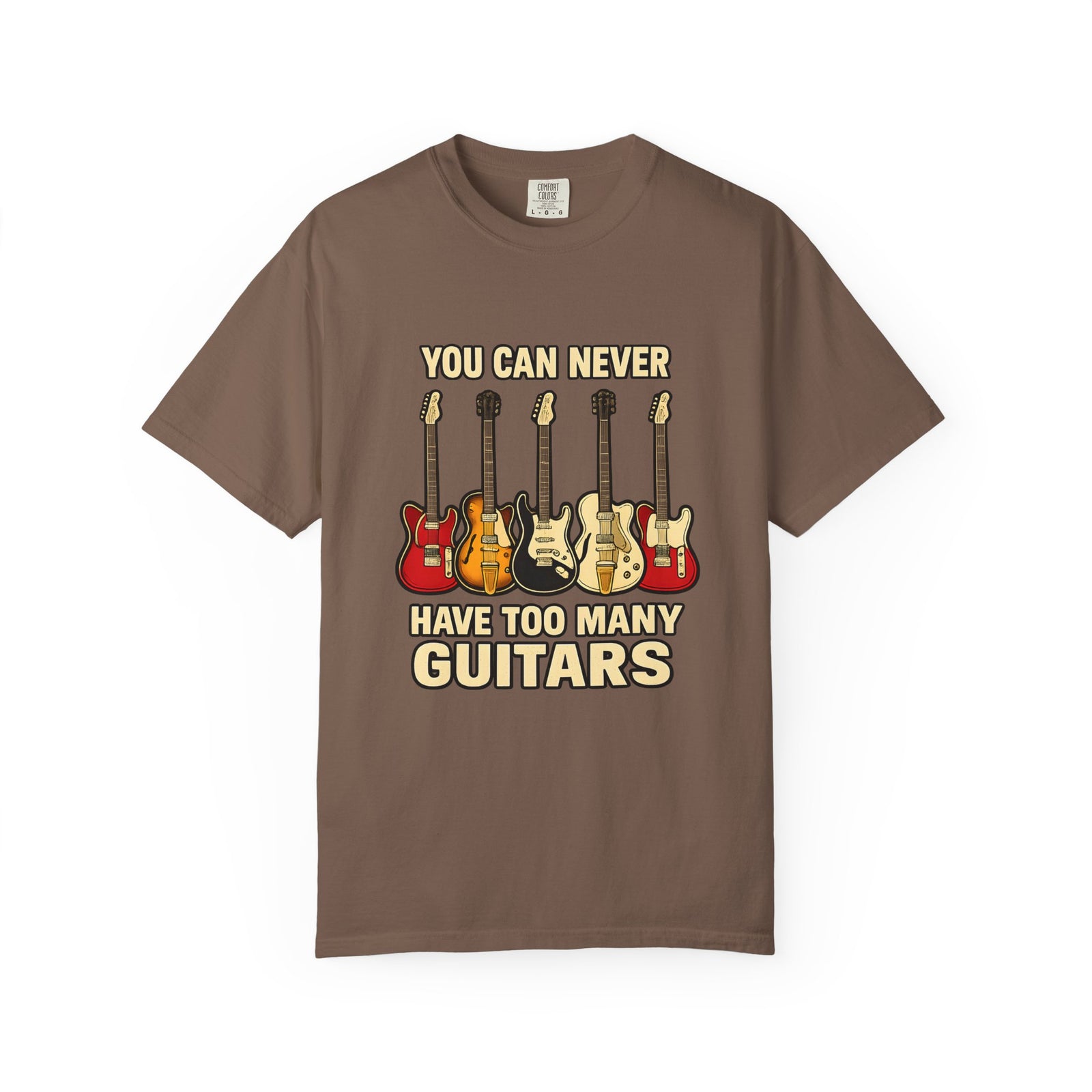 Too Many Guitars T‑Shirt