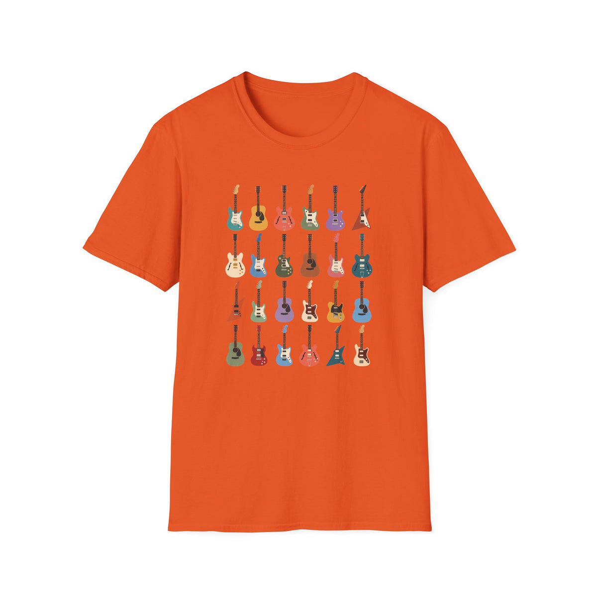 Guitars Grid T-Shirt