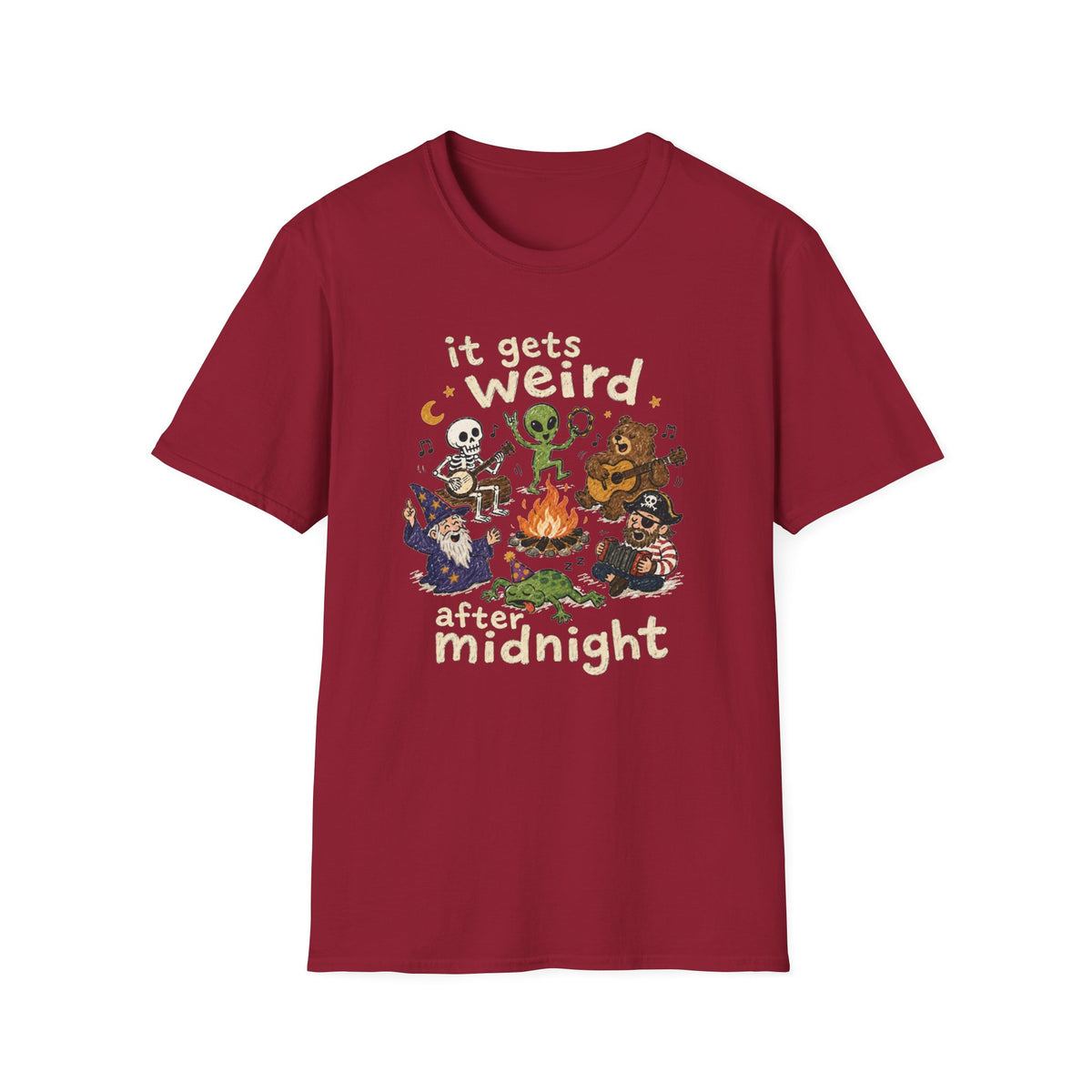 It Gets Weird After Midnight T-Shirt
