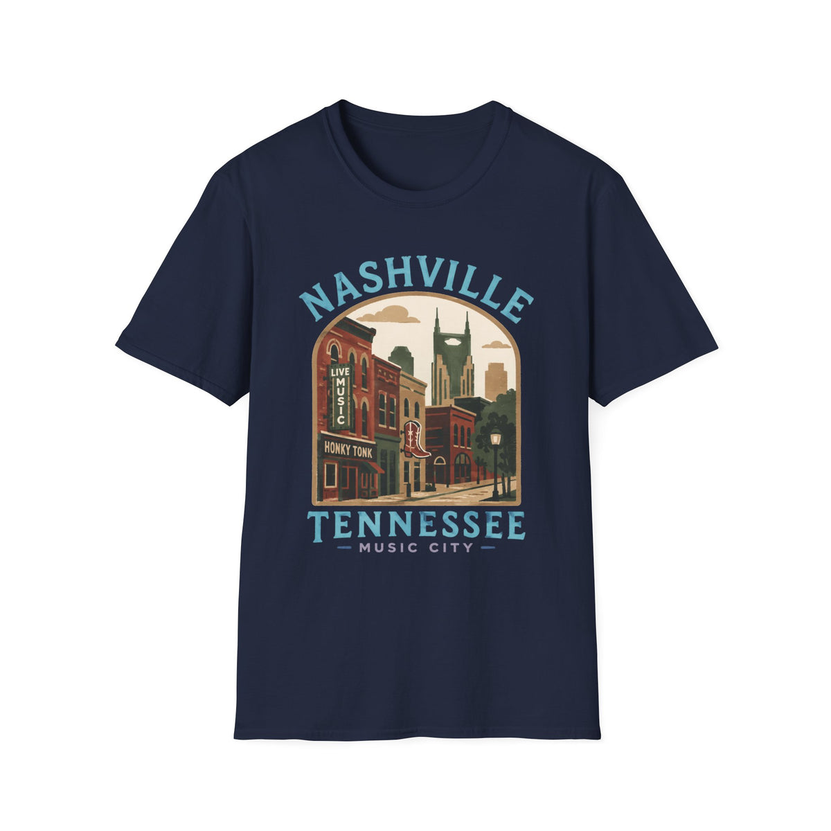 Nashville Tennessee Music City T-Shirt