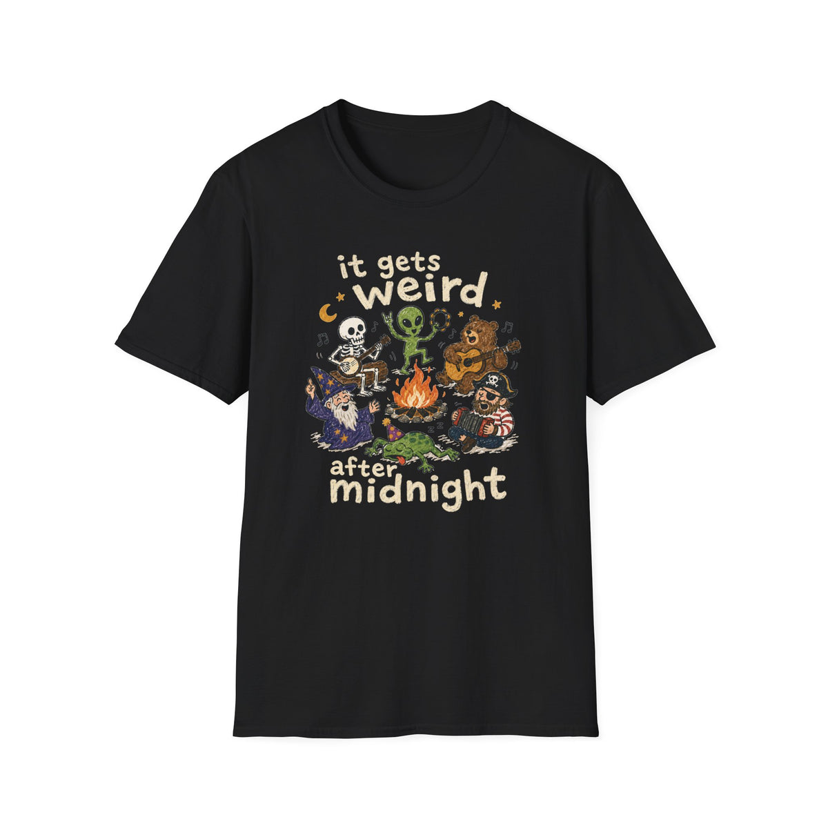 It Gets Weird After Midnight T-Shirt