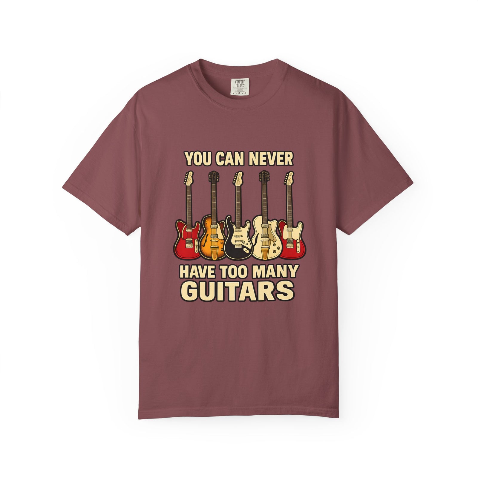 Too Many Guitars T‑Shirt