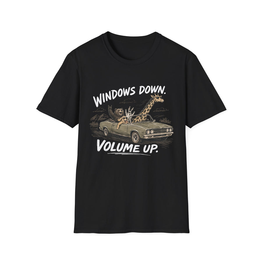 Windows Down, Volume Up T-Shirt