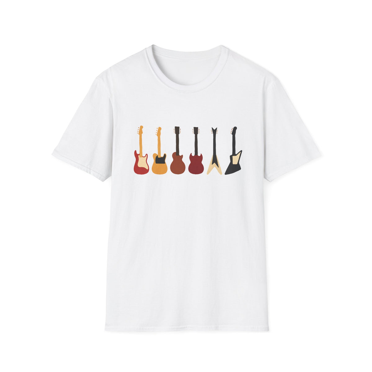 Guitar Models Lineup T-Shirt