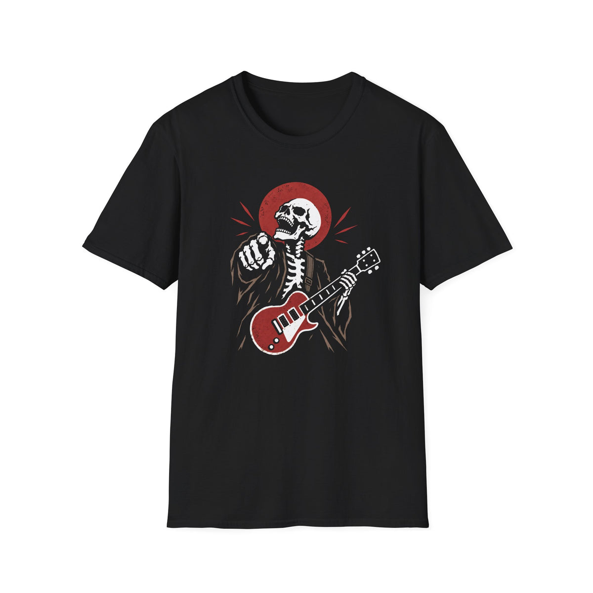 Skeleton Guitarist T‑Shirt