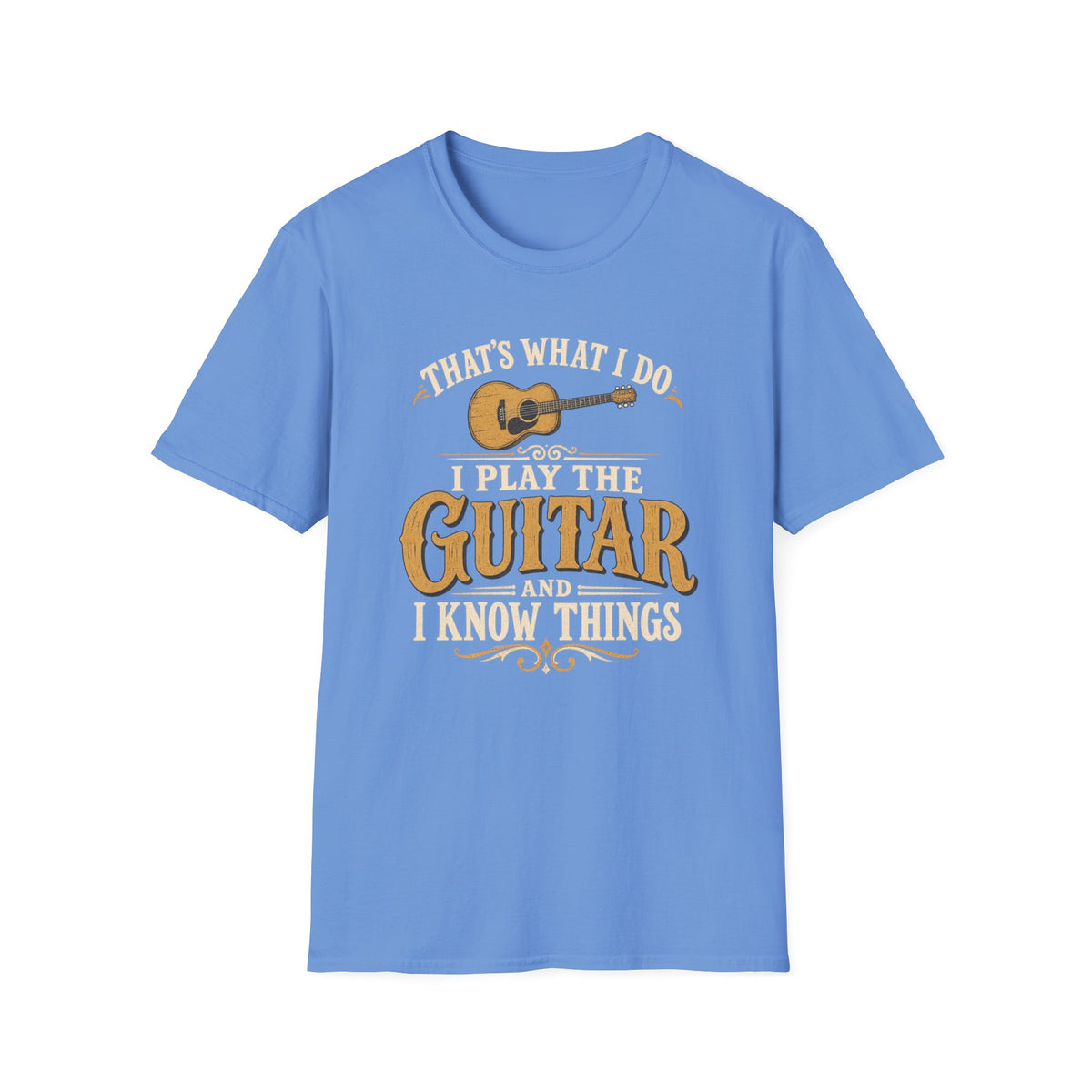 I Play Guitar And I Know Things T‑Shirt