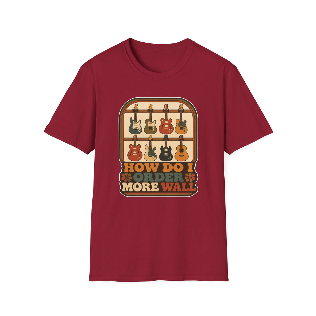 How Do I Order More Wall Retro T-Shirt