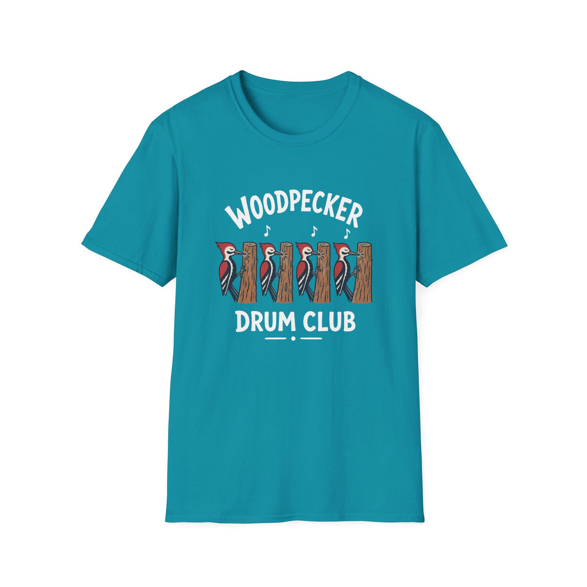 Woodpecker Drum Club T-Shirt