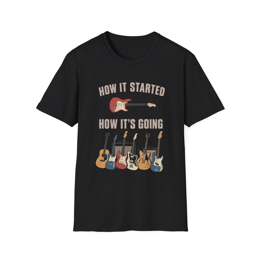 How It Started Guitar T-Shirt