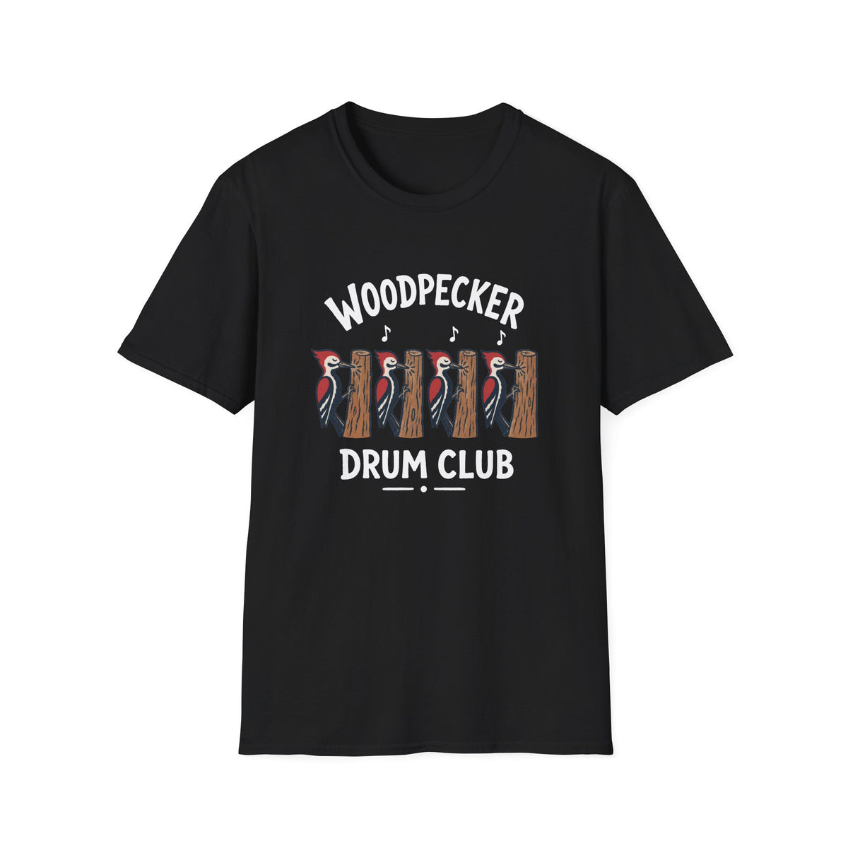 Woodpecker Drum Club T-Shirt