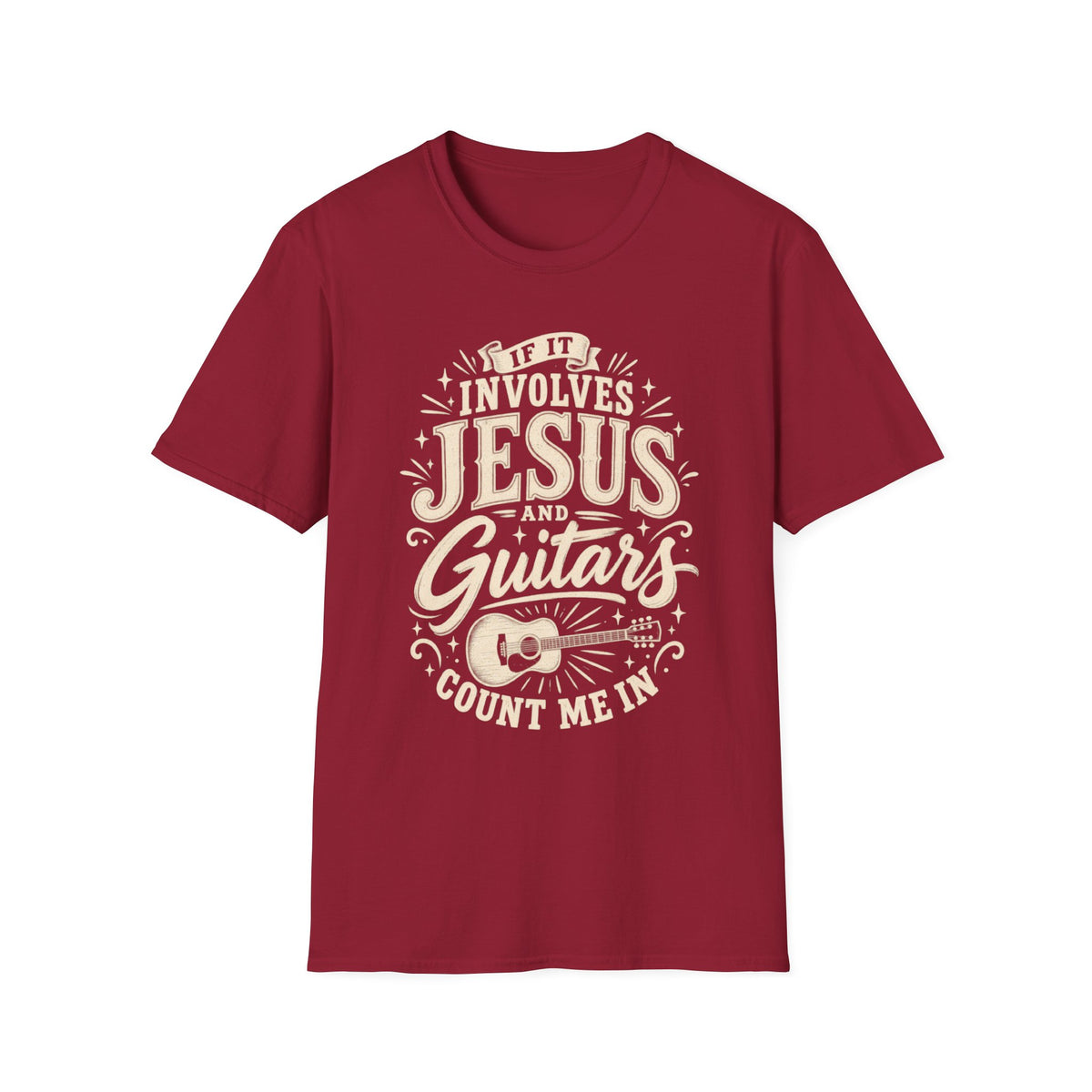 Jesus And Guitars T-Shirt