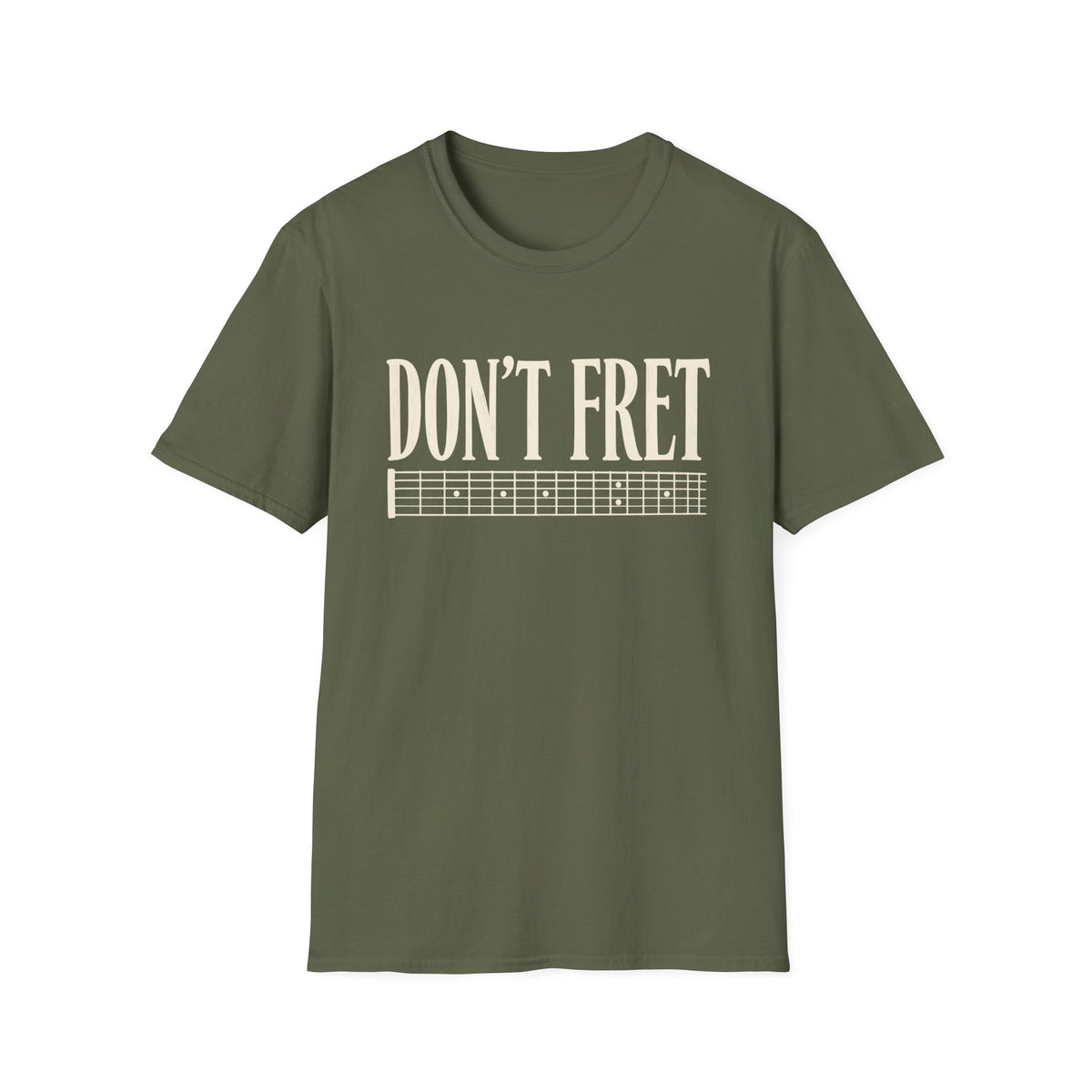 Guitar 'Don't Fret' T-Shirt