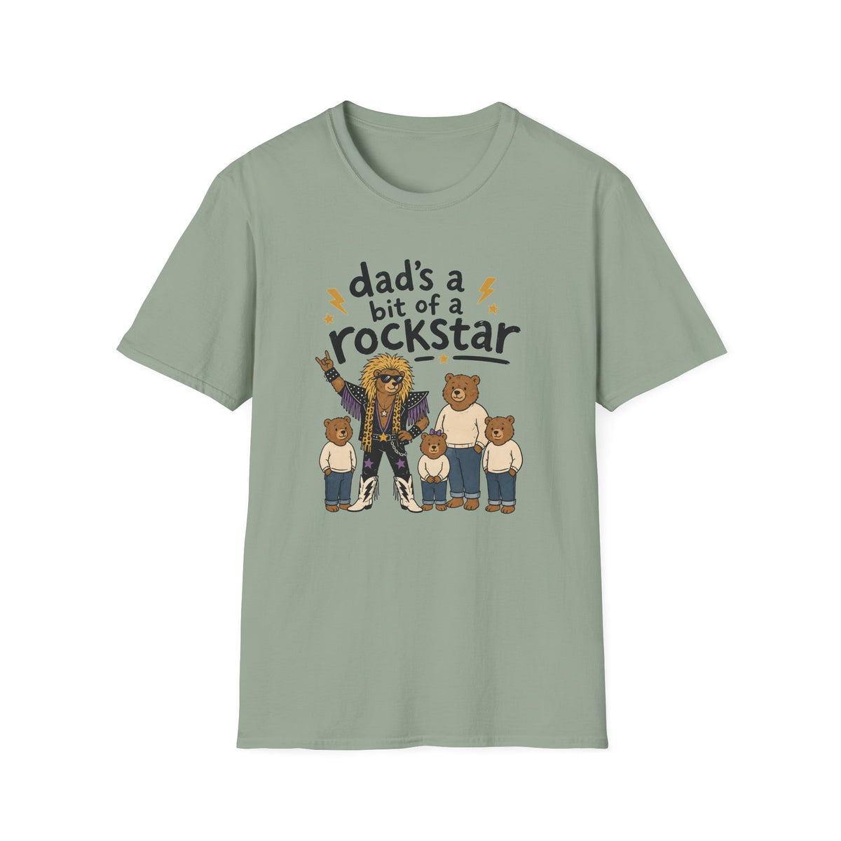 Dad’s a Bit of a Rockstar T‑Shirt