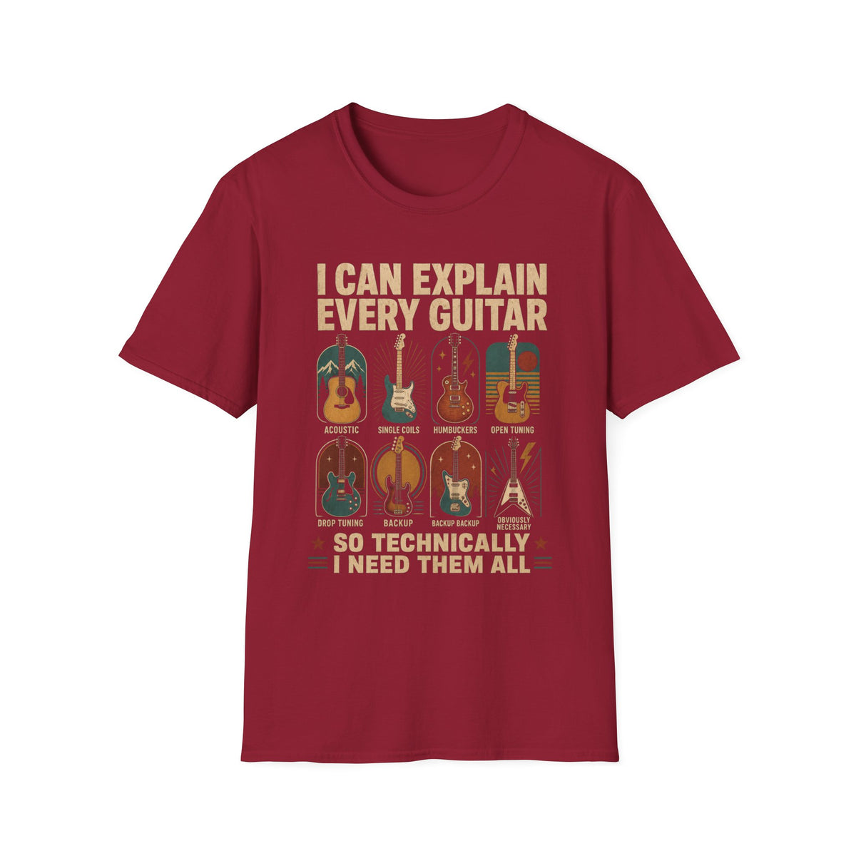I Can Explain Every Guitar T‑Shirt