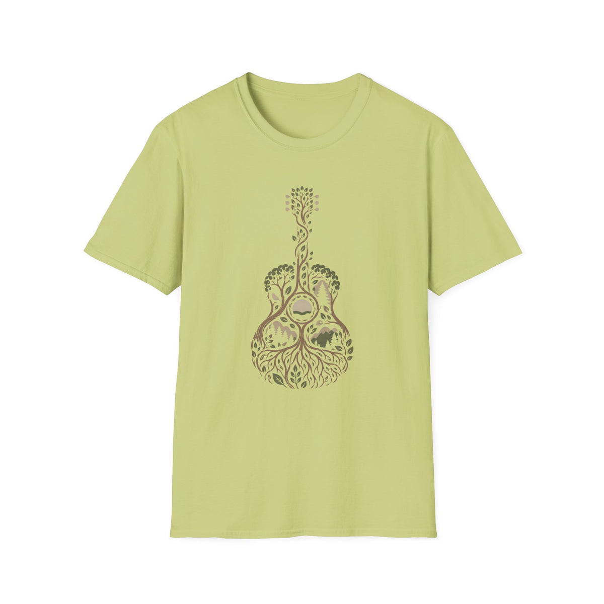 Nature Guitar T‑Shirt