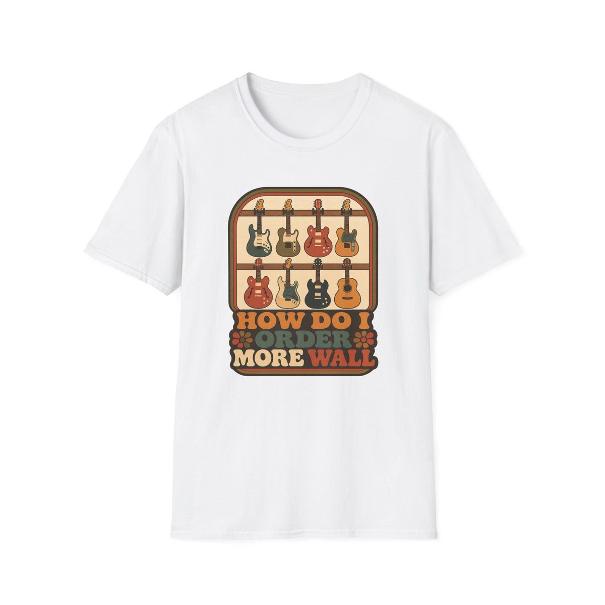 How Do I Order More Wall Retro T-Shirt