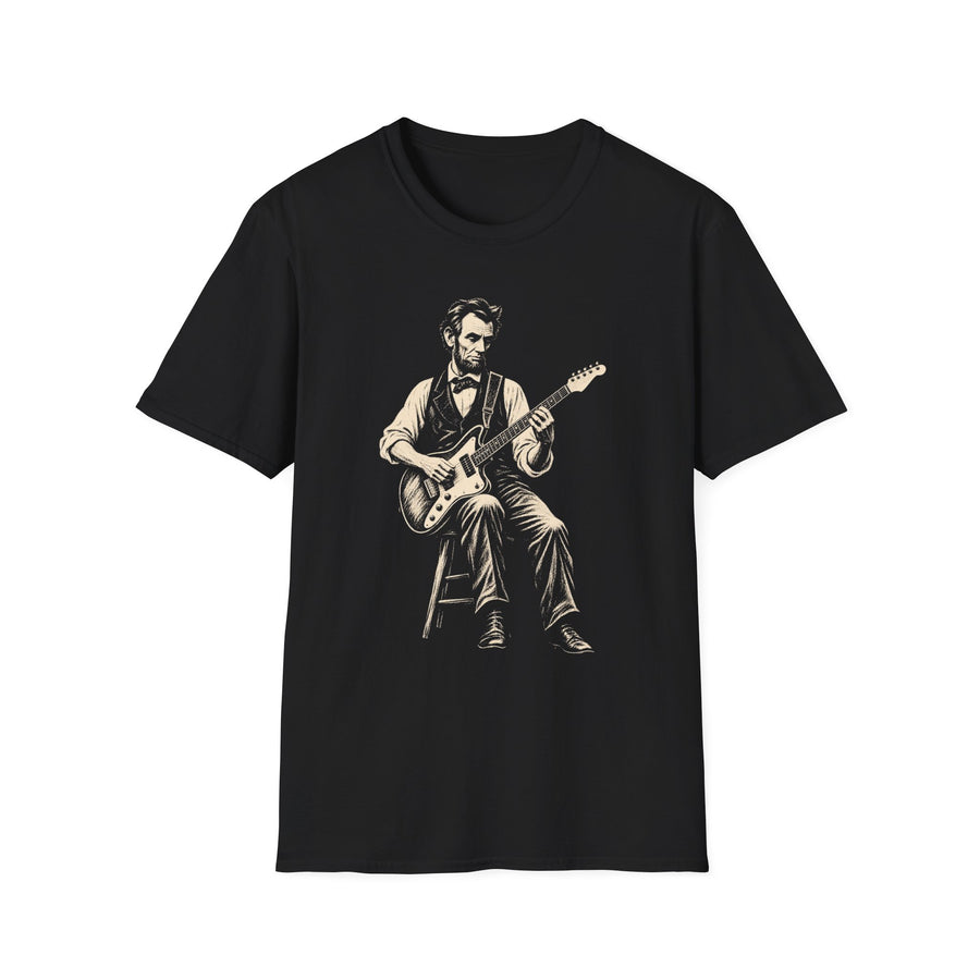 Abraham Lincoln Guitar T-Shirt