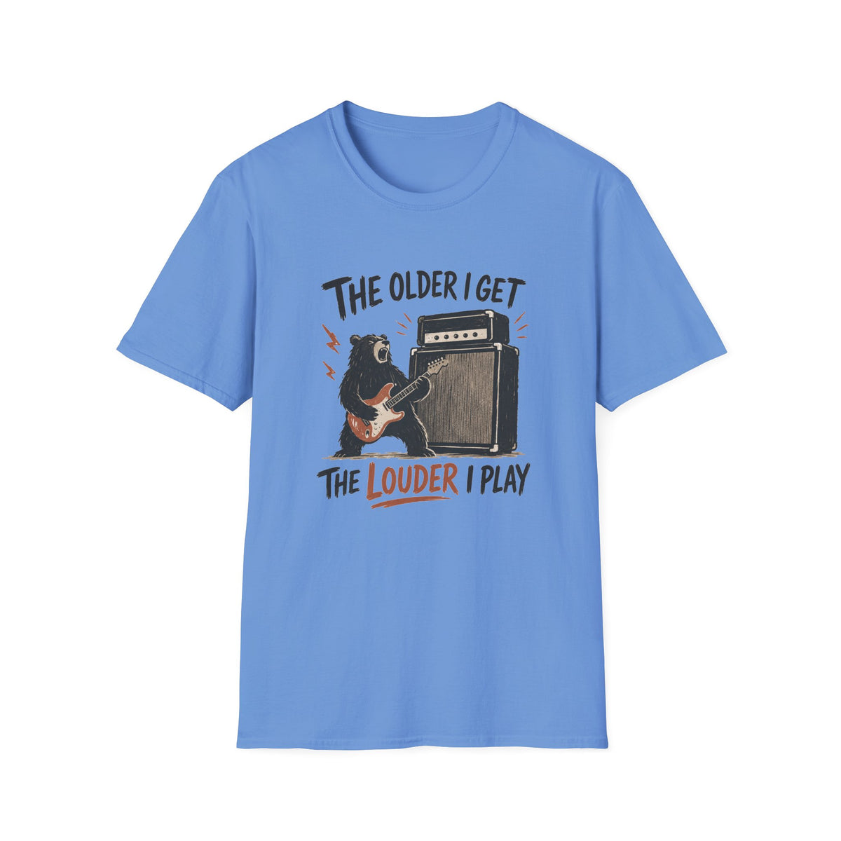 The Older I Get The Louder I Play T-Shirt