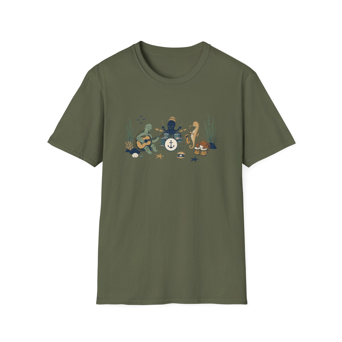 Seafloor Ocean Band T-Shirt