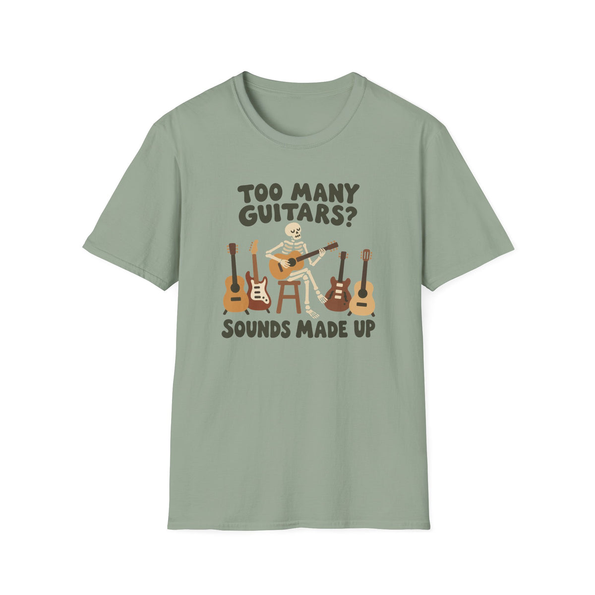 Too Many Guitars T-Shirt