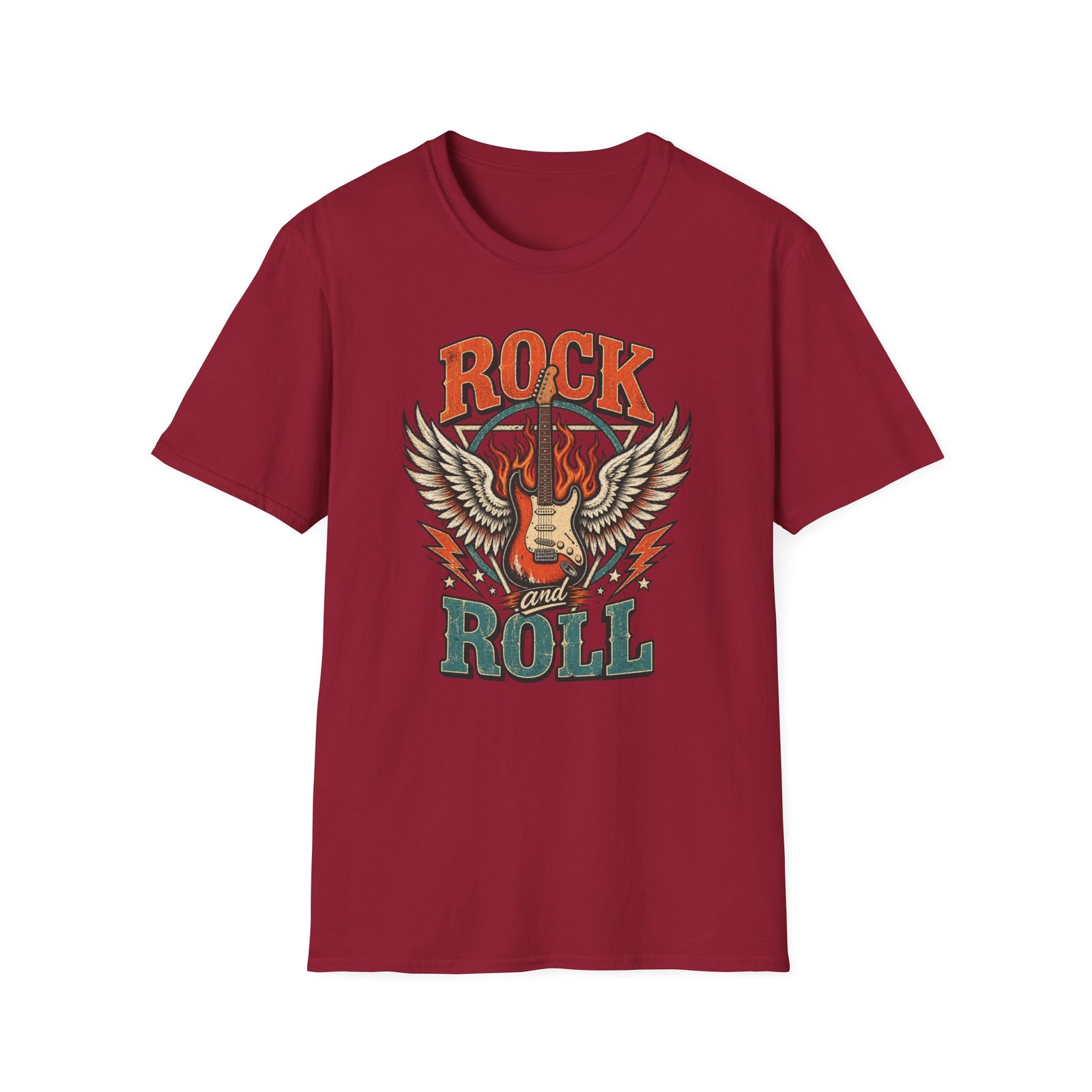 Rock and Roll Guitar T-Shirt