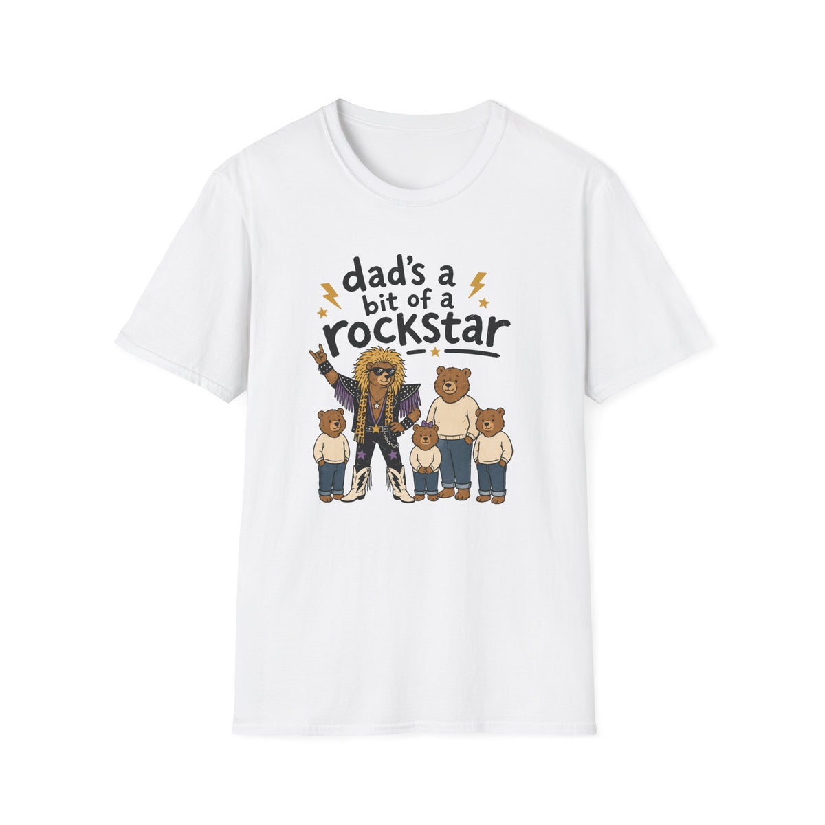 Dad’s a Bit of a Rockstar T‑Shirt