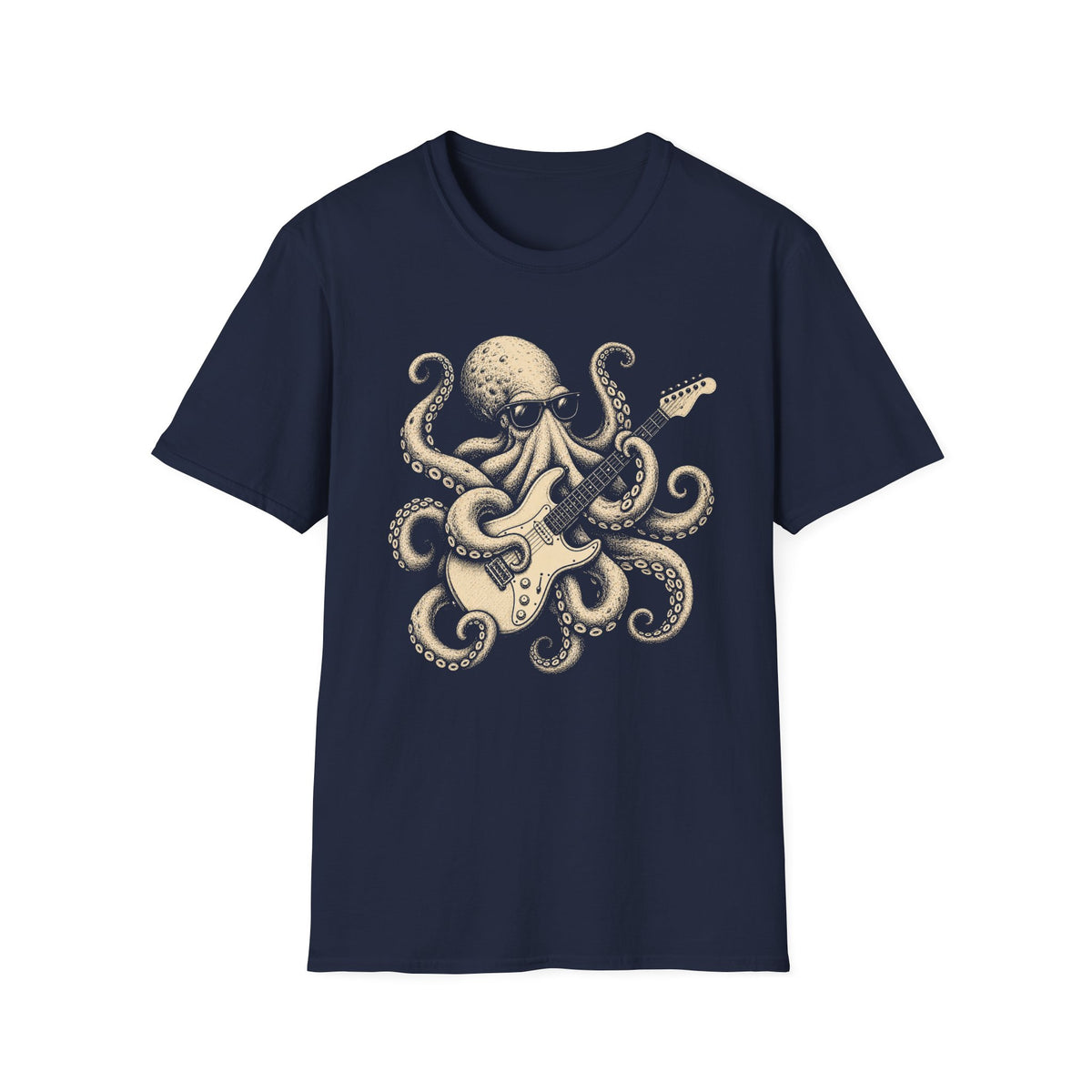 Octopus Guitar T-Shirt