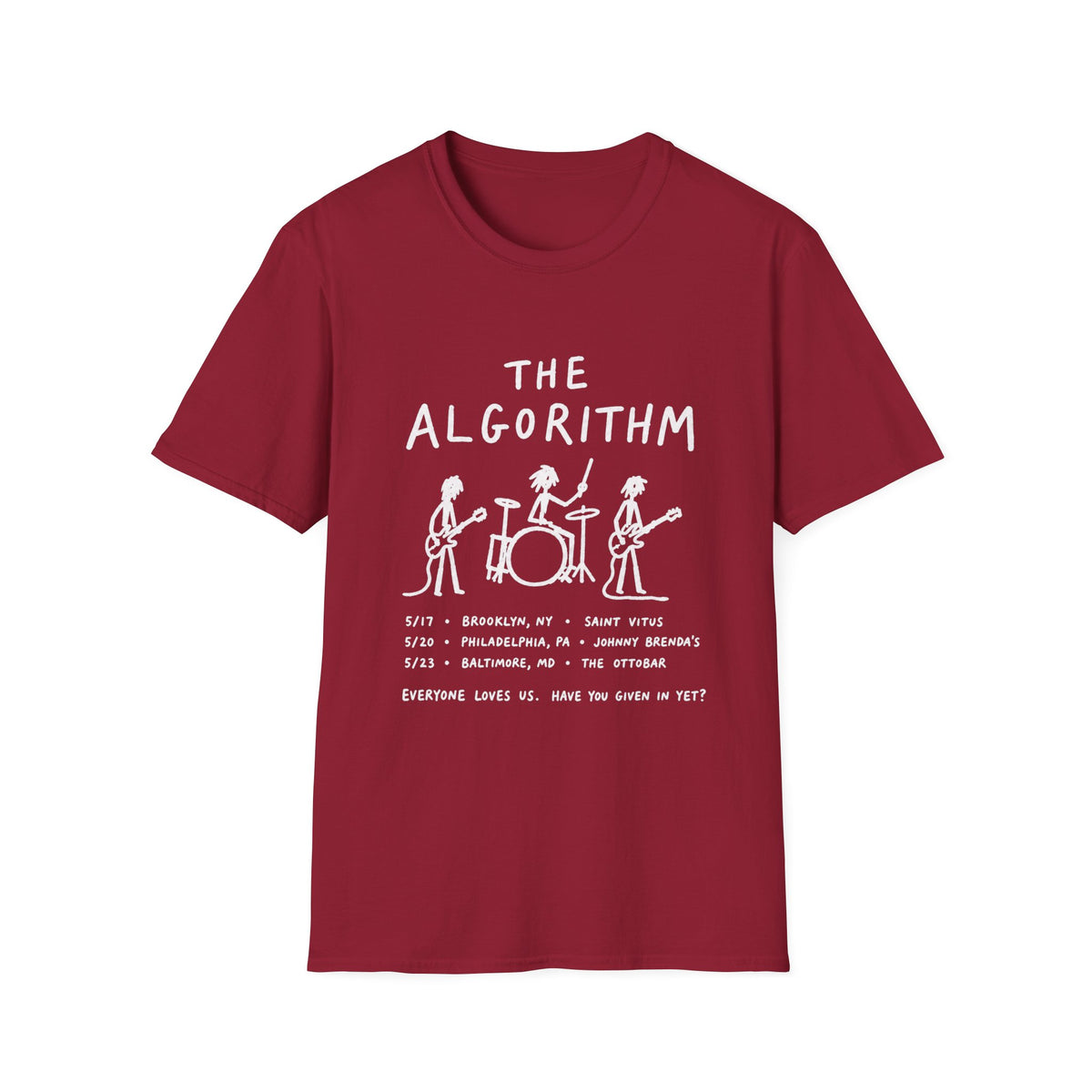The Algorithm Band T-Shirt