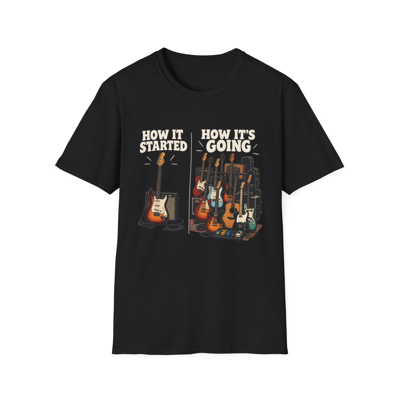 How It Started Guitar T-Shirt