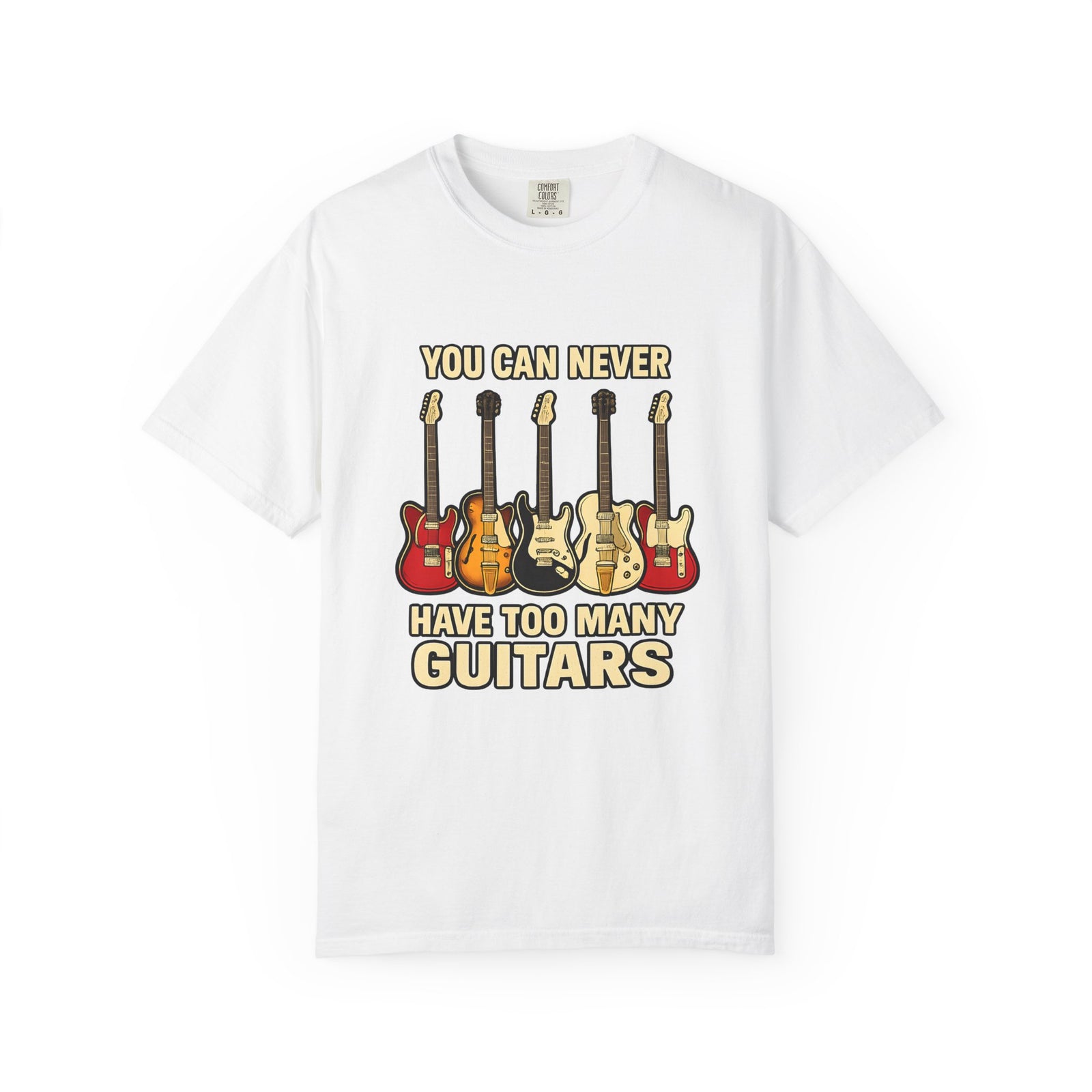 Too Many Guitars T‑Shirt