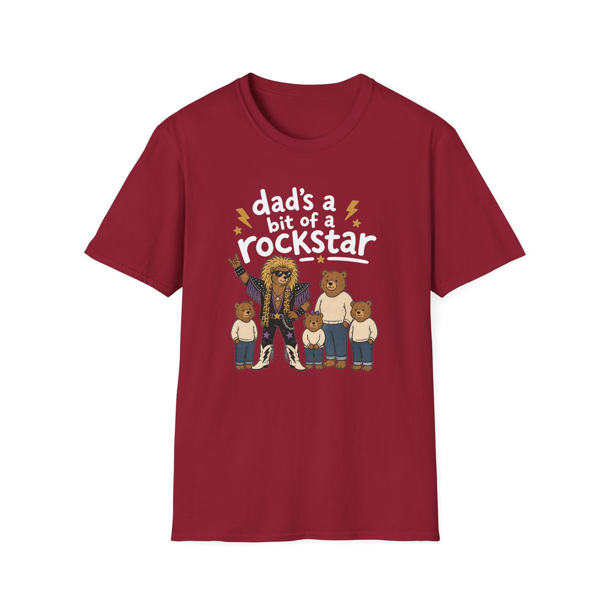 Dad’s a Bit of a Rockstar T‑Shirt