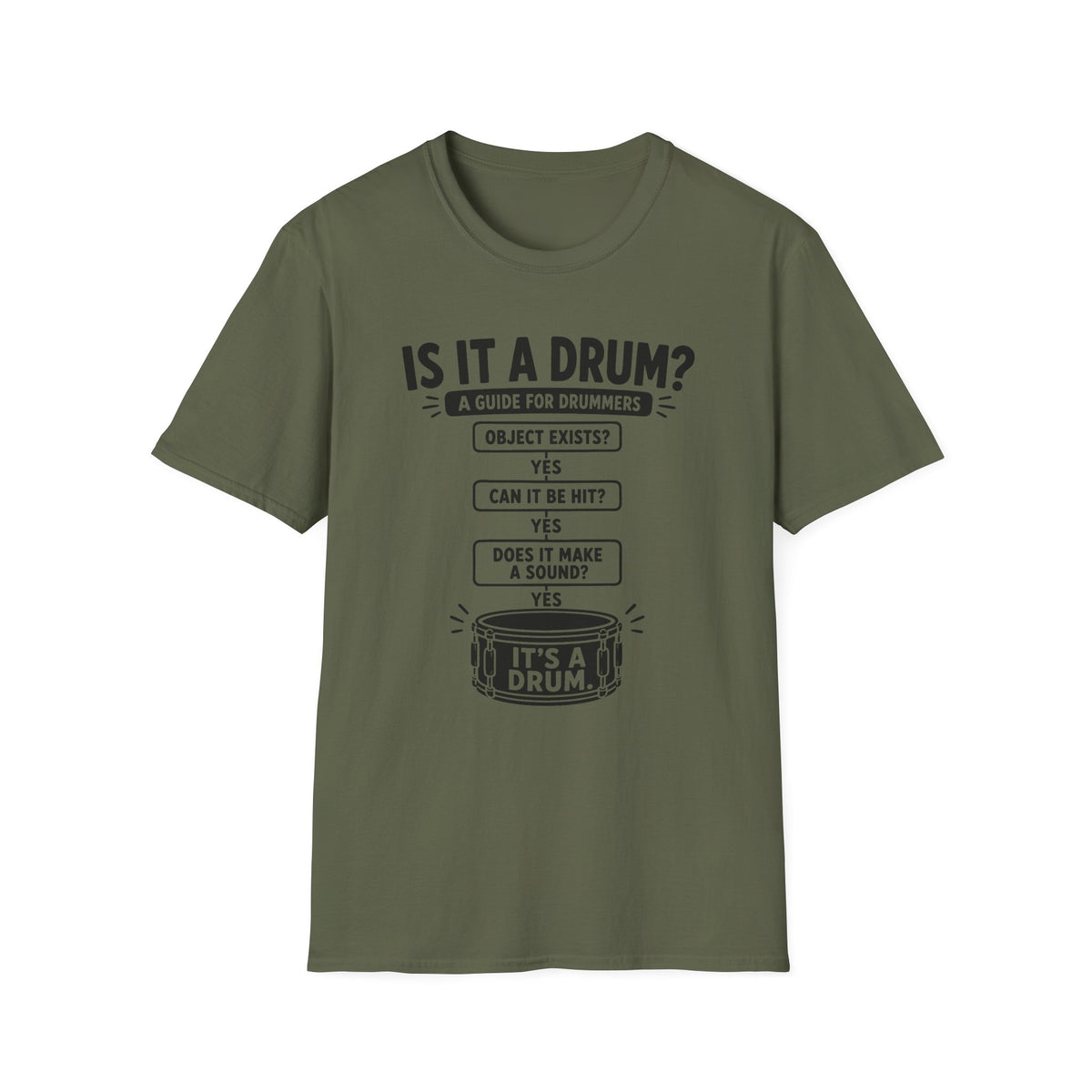 Is It A Drum T-Shirt