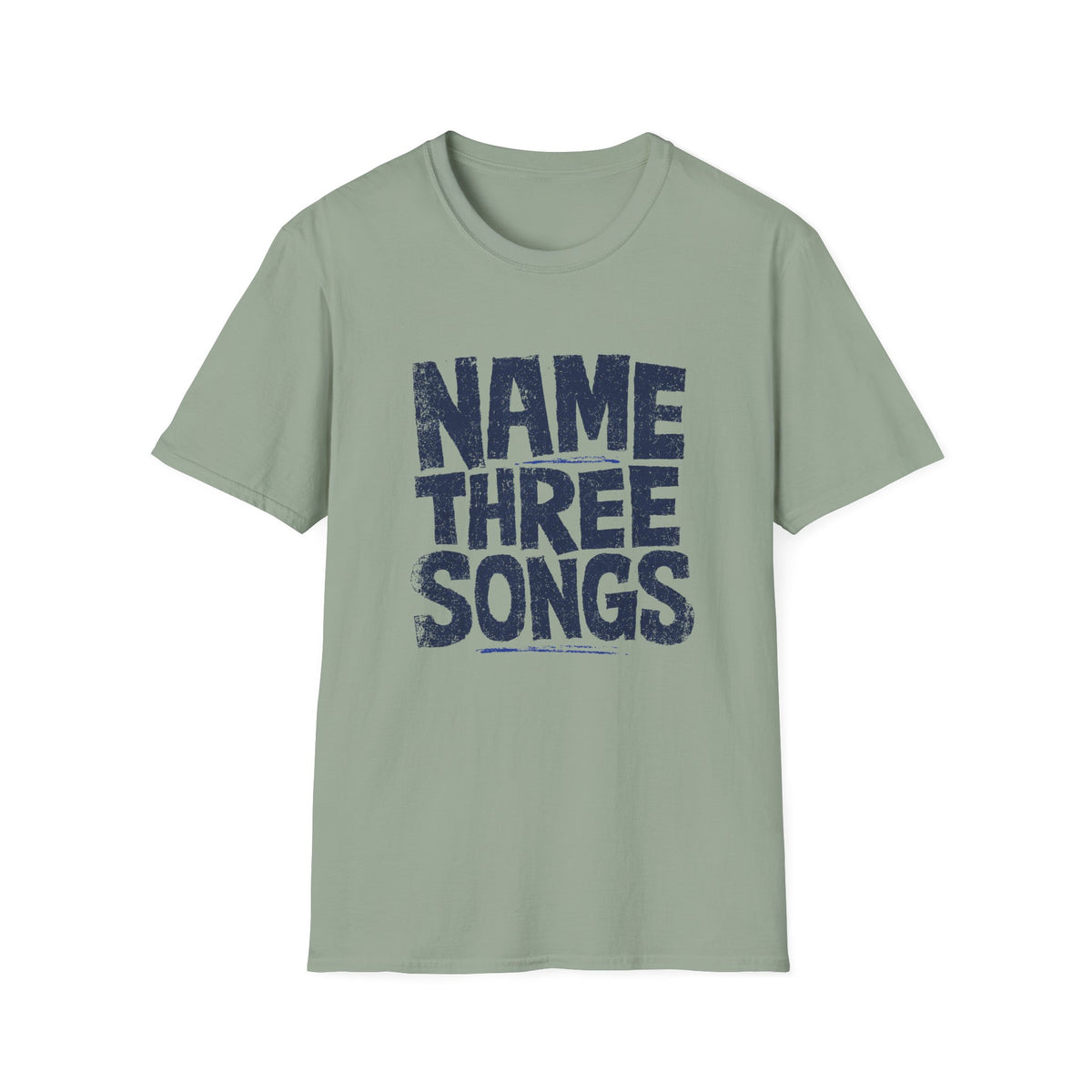 Name Three Songs T-Shirt