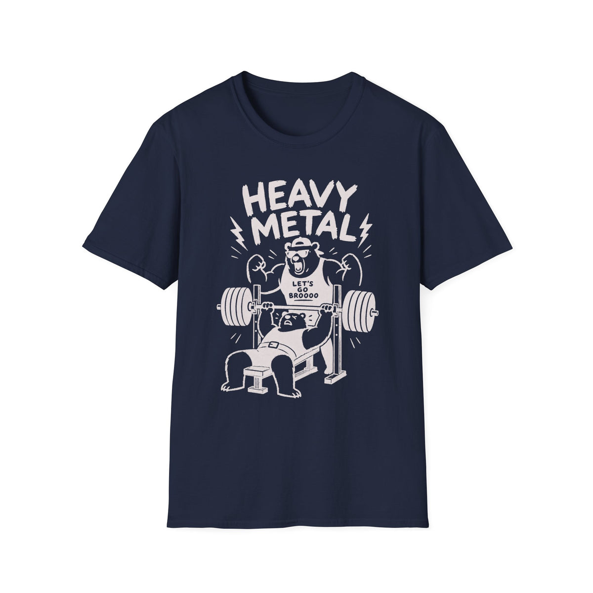 Heavy Metal Bench Press T‑Shirt