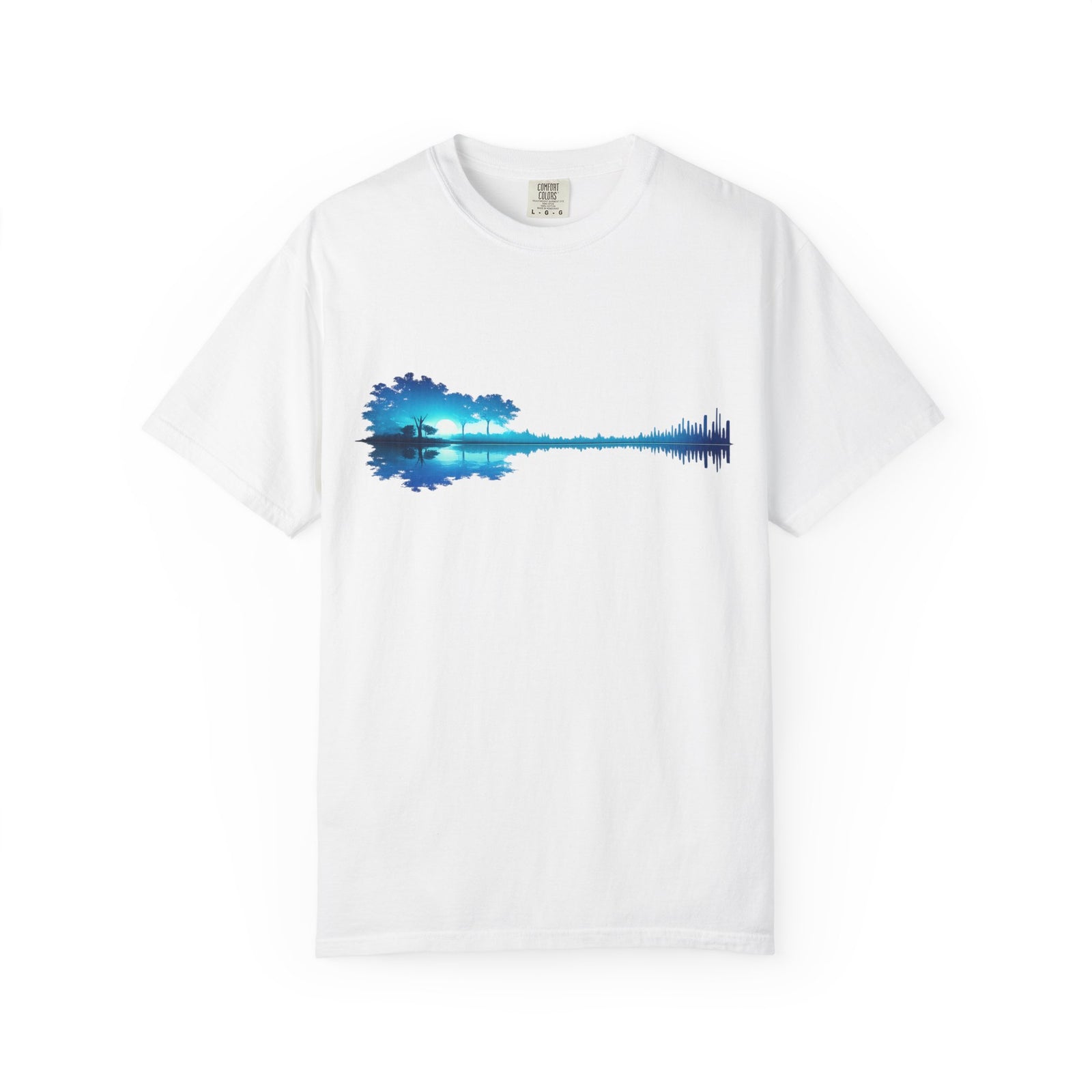Guitar Soundwave Nature T-Shirt