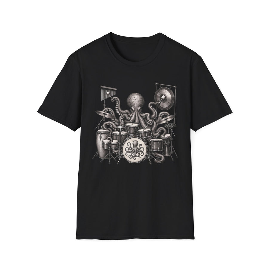 Octopus Drummer T-Shirt