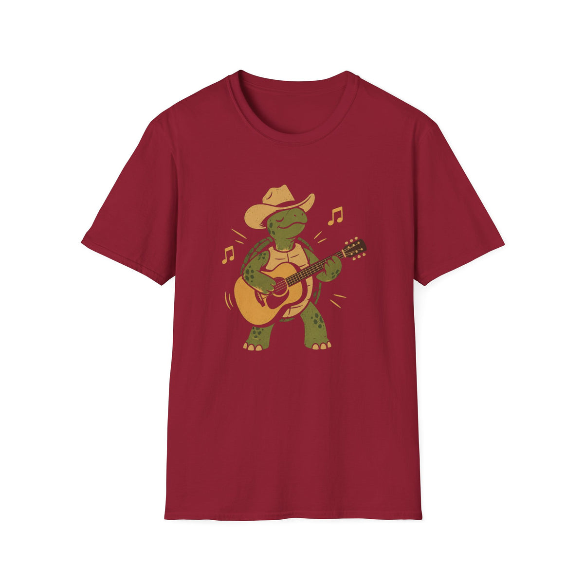 Turtle Playing Guitar T‑Shirt