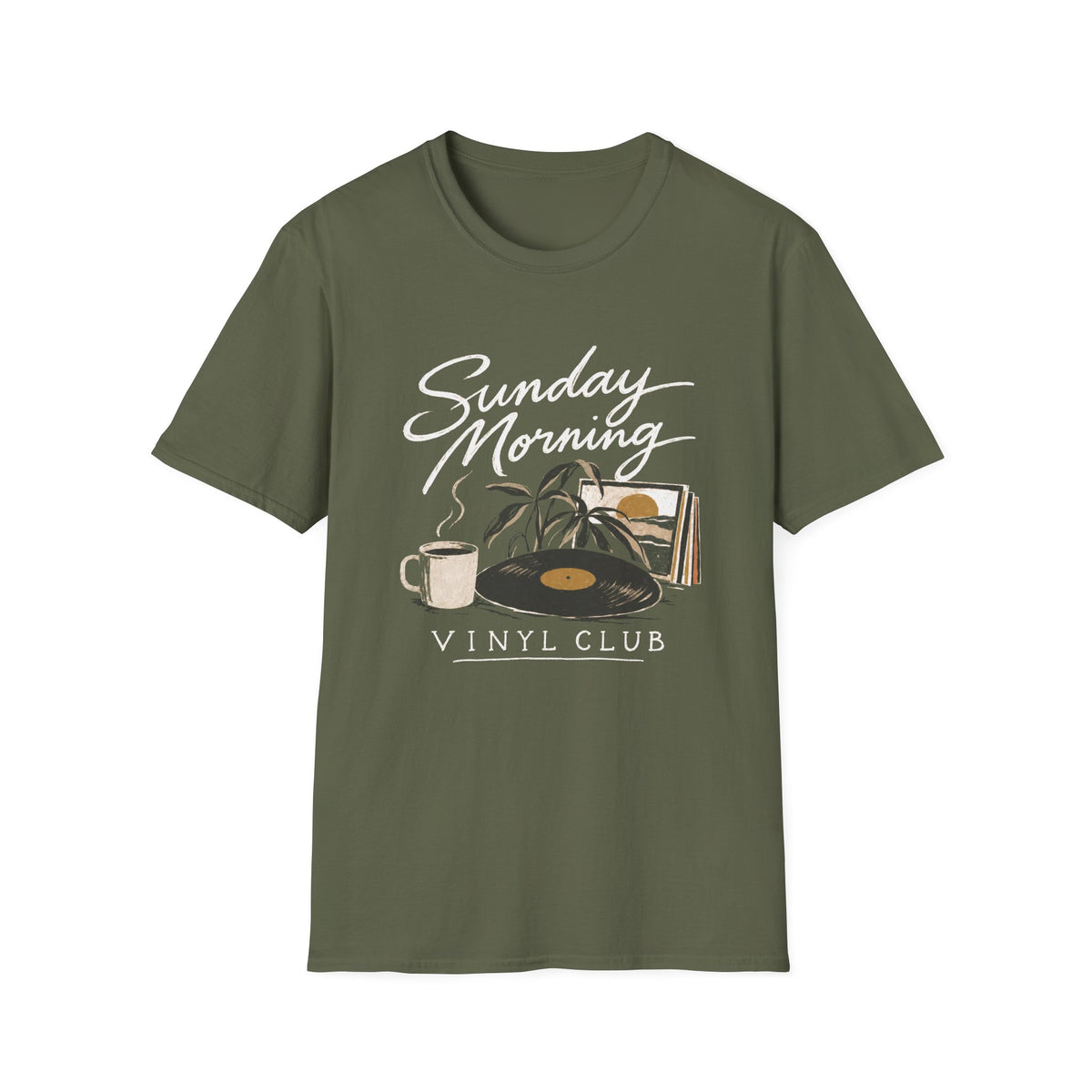 Sunday Morning Vinyl T-Shirt