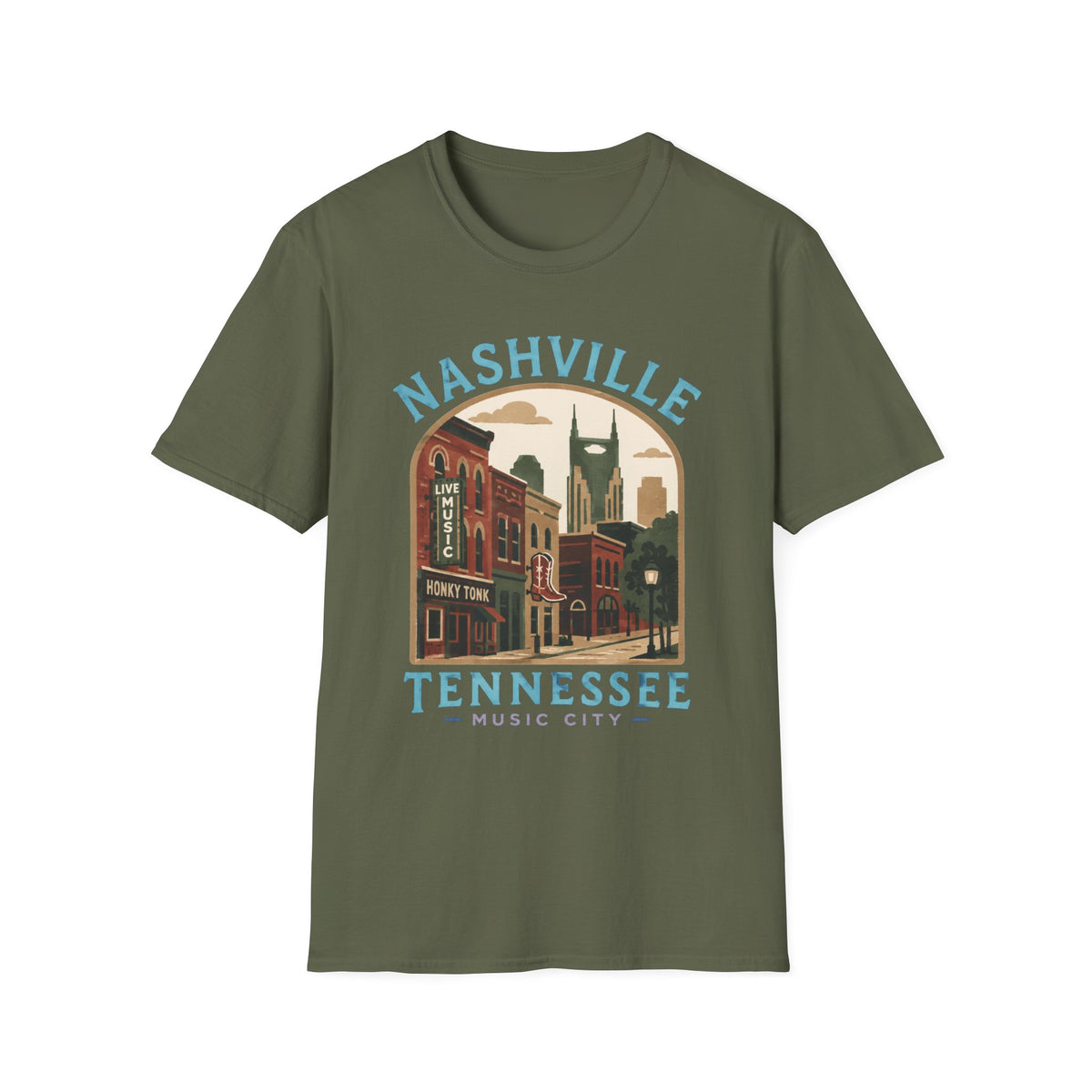 Nashville Tennessee Music City T-Shirt