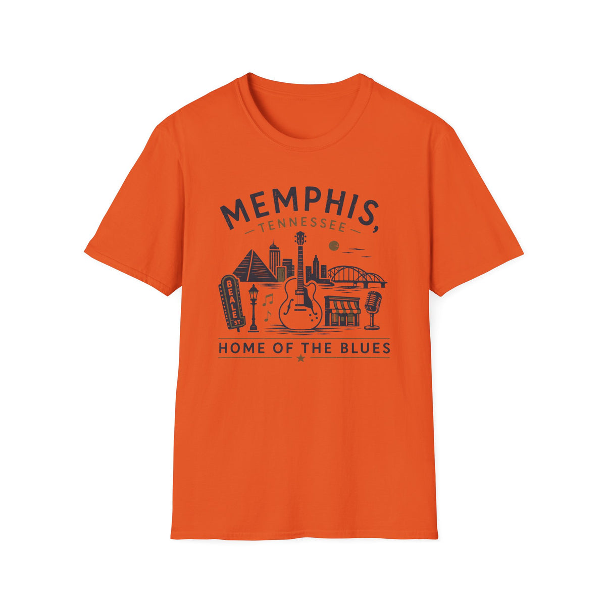 Memphis Home Of The Blues T-Shirt