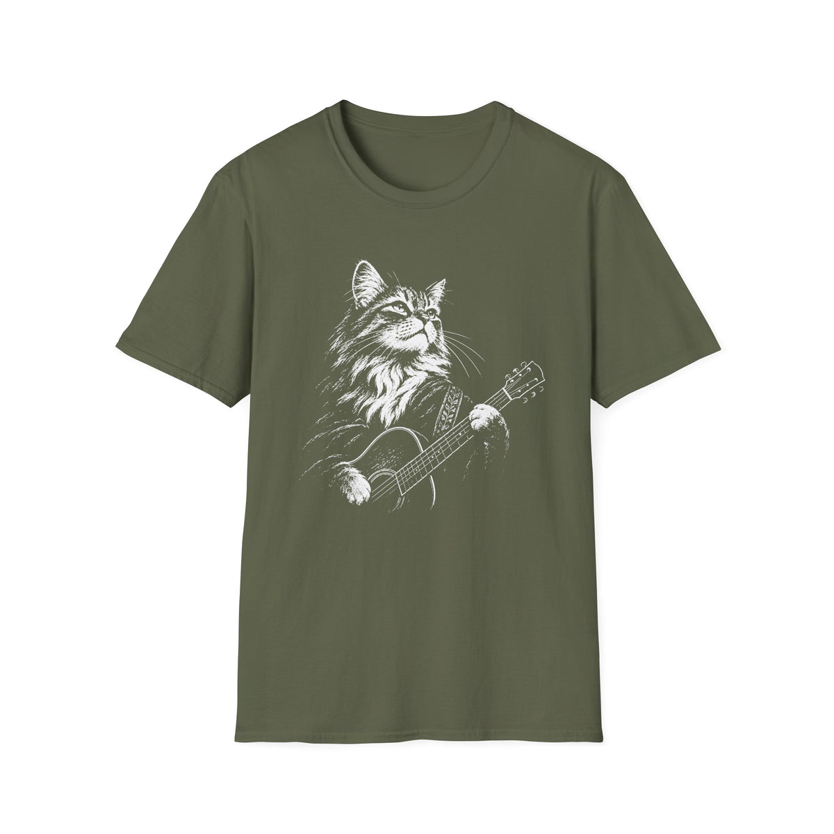 Guitar Kitty T-Shirt