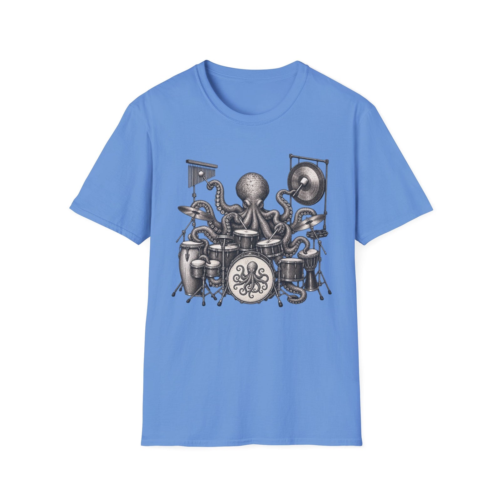 Octopus Drummer T-Shirt