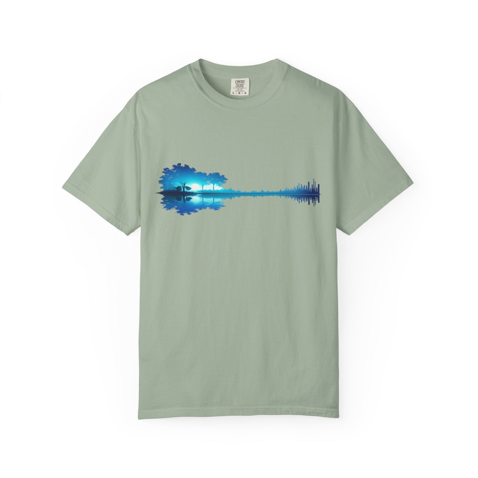 Guitar Soundwave Nature T-Shirt