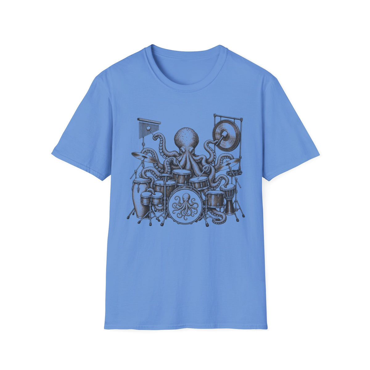 Octopus Drummer T-Shirt