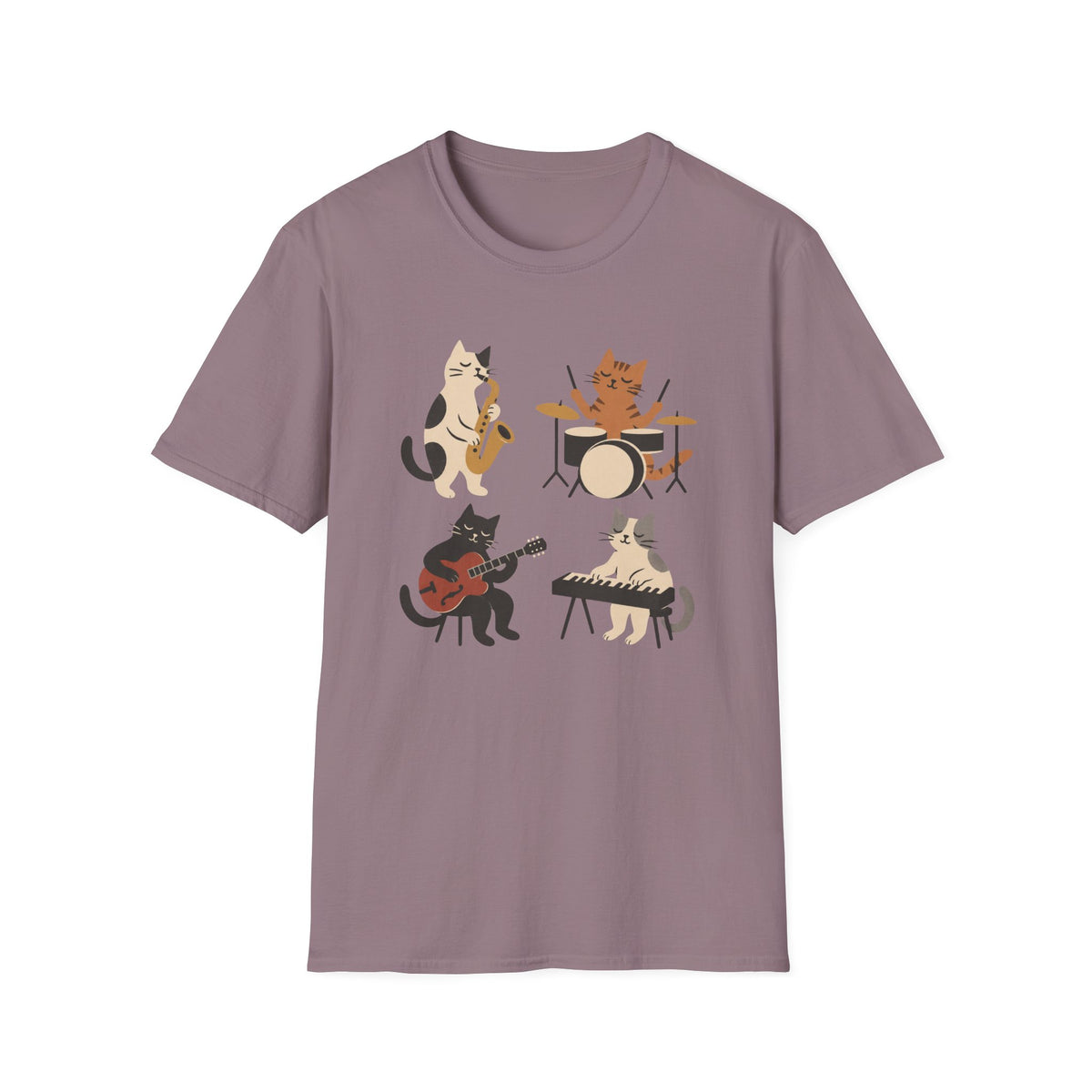Cat Band T-Shirt