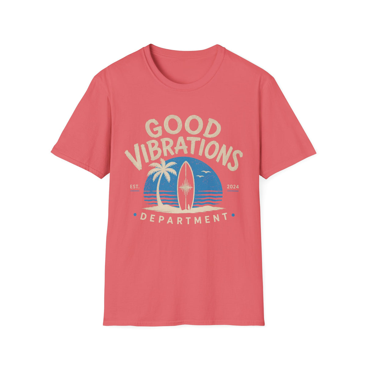 Good Vibrations Surf Music T-Shirt