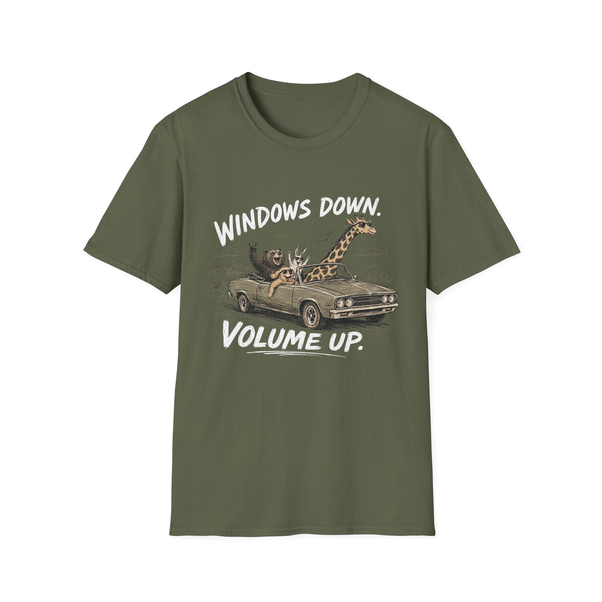 Windows Down, Volume Up T-Shirt